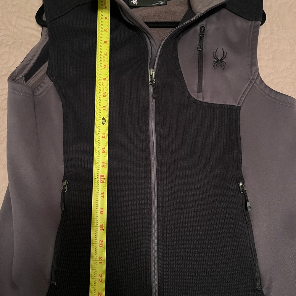 Spyder Black and Gray Lightweight Jacket